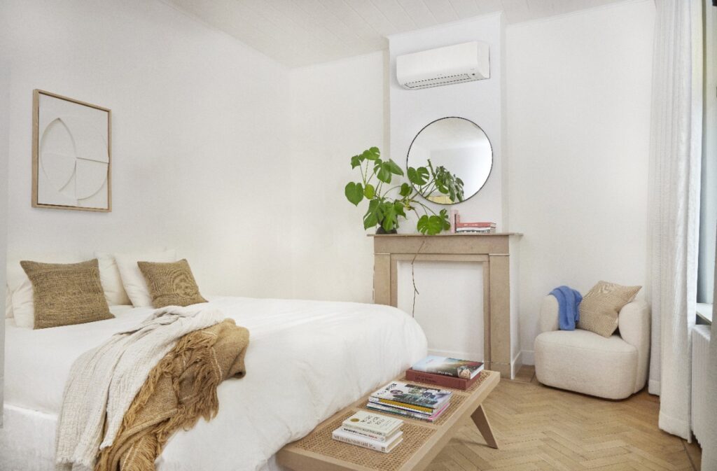 Daikin airco in de slaapkamer